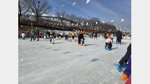 성남시, 야외스케이트장·썰매장 20일 문 열어