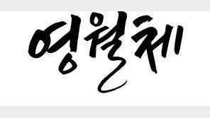 동강 본딴 ‘영월체’ 세계 디자인업계도 주목
