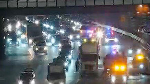 강변북로 일산 방향 차량 6대 추돌사고…영동→성수대교 3개 차로 통제