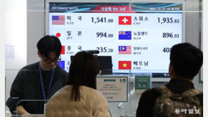 국민연금 ‘소방수’ 등판에도 환율 장중 1482원 넘었다