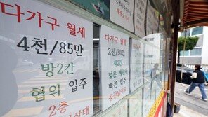 “월급 4분의 1 월세로 낸다”…천정 뚫은 월세에 임차인 ‘한숨’