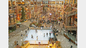 [프리미엄뷰]신세계 프리미엄 아울렛, 올겨울 눈 내리는 ‘겨울왕국’으로 변신