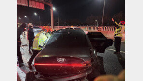 엄마 차 몰다 5중 추돌사고 내고 도주한 20대 입건