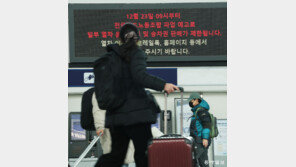 파업 예고했던 철도노조 “파업 유보… 성과급 기준 관련 정부 논의 지켜볼 것”