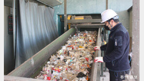 고성군, 폐기물속 재활용품 종류별 걸러내 쓰레기 30% 줄인다