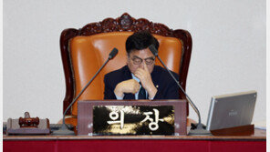 우원식, ‘필버 사회 거부’ 주호영에 “책임회피, 책임방기”