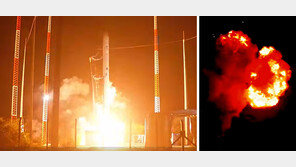 실패로 끝난 첫 상업 우주발사체 꿈… ‘한빛-나노’ 발사 30초만에 추락-폭발