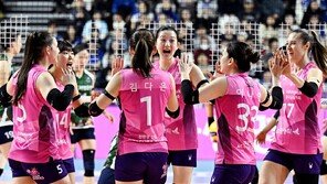 ‘김연경 시구’ 응원 받은 흥국생명, 시즌 첫 3연승 신바람