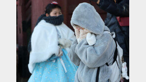 출근길 ‘-11도’ 전국 한파특보…최강 추위에 손발 꽁꽁