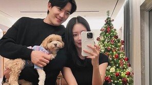 한예슬, ♥10살 연하 남편과 크리스마스 파티 “사랑 가득”