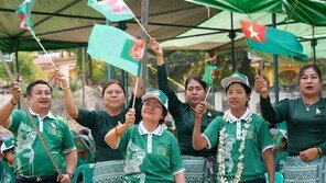 미얀마 2025년 총선 투표 시작 ..아웅산 수치 축출후 4년 10개월만