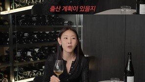 한혜진 “내년 출산 계획…1~2월 승부 봐야”