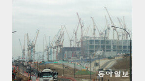 50층 높이 골격 드러낸 첫 공장… 600조 투자 AI반도체 허브로