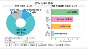 5명 중 4명은 암·심뇌혈관 질환 등 만성질환으로 사망…진료비 90조 원