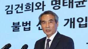 “장막 뒤 김건희, 국정 불법 개입”
