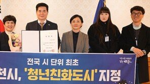 순천, 기초지자체 최초 청년친화도시 지정