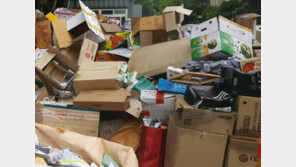 “과대포장 택배 쓰레기가 더 문제… 왜 일회용컵만 때리나”