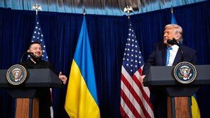 젤렌스키 “트럼프와 우크라에 미군 주둔 논의중”