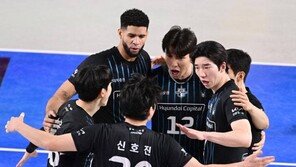 현대캐피탈, ‘하현용 대행’ KB손보 제압…현대건설은 파죽의 8연승