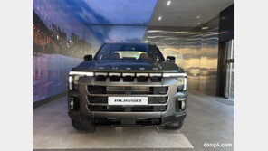 [사진]정통 픽업트럭 ‘무쏘’ 