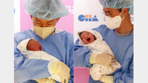 새해 첫둥이는 ‘쨈이와 도리’ 여아 2명