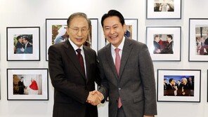 장동혁 만난 MB “똘똘 뭉치면 지선 승리”…40분 비공개 대화