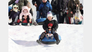 썰매 타고 빙어 잡고…서울 곳곳 ‘겨울 놀이터’