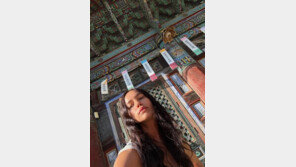 ‘호날두 전 연인’ 이리나 샤크, 한국 여행…“서울이 내 마음 훔쳤다”