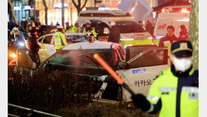 경찰, 종각역 택시 추돌 70대 운전자 구속영장 신청 검토