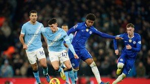 EPL 맨시티, 첼시와 1-1 무승부…선두 아스널 추격 실패