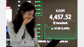 코스피 사상 첫 4400대 돌파…‘13만 전자·70만 닉스’ 장중 터치