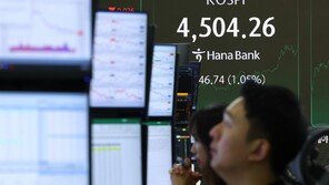 코스피, 장중 상승 전환해 사상 첫 4500선 돌파