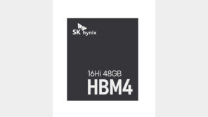 SK하이닉스, HBM4 16단 48GB 제품 첫선