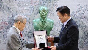 우 의장, 백봉신사상 대상 “주요 덕목은 정직, 의회민주주의, 언어 구사”