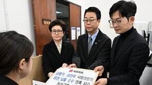 국힘 ‘김병기·강선우 공천뇌물 의혹 특검법’ 제출