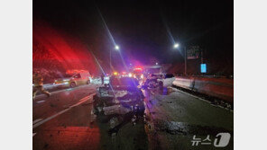 고속도로 2차 사고로 사상자 11명 낸 30대 남성 “크루즈 기능 켰다” 진술