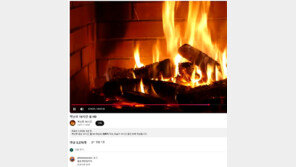 ‘벽난로 10시간’ 영상 딱 하나 올리고…18억 수익 추정