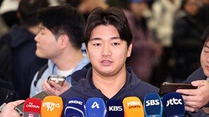 유일 해외파 투수 고우석 “2년간 마이너 생활, 힘들지 않았다”