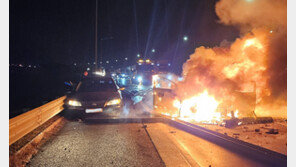 ‘도로 위 조용한 살인자’ 블랙아이스에…경북 추돌사고 7명 사망