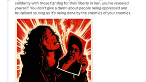 히잡 벗고 지도자 사진 태워 담뱃불…이란 여성 ‘저항 상징’으로