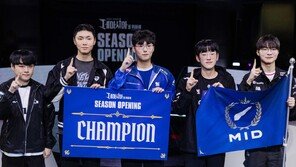 ‘페이커’ 팀 미드, 2년 연속 롤 시즌 오프닝 우승