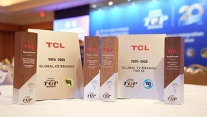  TCL,  CES 2026서 ‘글로벌 TV브랜드 톱10’ 등 다수의 어워드 수상