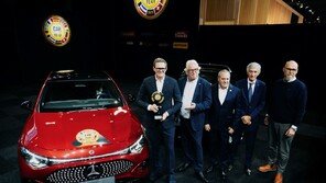 벤츠, ‘신형 CLA 전기차’ 유럽 올해의 차 선정… 장거리 주행 효율성 ‘호평’