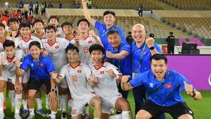 김상식 매직… 베트남, U-23 아시안컵 8강행