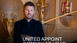 맨유, ‘레전드’ 캐릭 사령탑으로 선임…2025~26시즌 종료까지 지휘