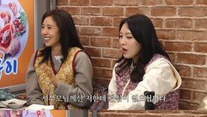 손담비 “시부모님 운동권 출신…연락 거의 안 해”