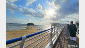 산책로서 바라본 선재도 경관… 속이 뻥 뚫리네