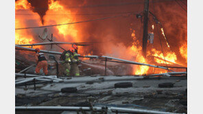 강남 ‘마지막 판자촌’ 구룡마을서 화재…대응 1단계 발령