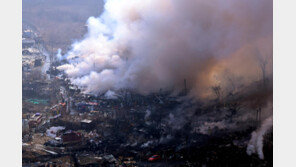 강남 구룡마을 화재, 6시간 34분만에 초진…대응 1단계로 낮춰