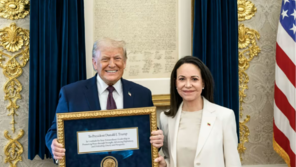 마차도 노벨상 받은 트럼프…그의 정치 원동력은 인정 욕구[트럼피디아] 〈57〉